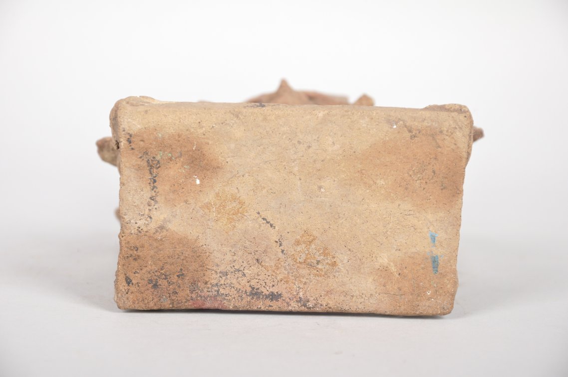 Veracruz Yucatan Mayan Lord Clay Figure, photo 6 of 6