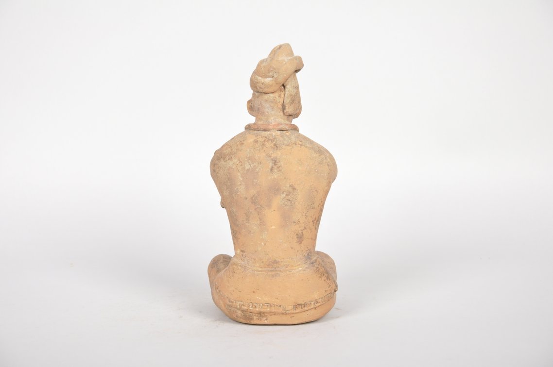Maya Jaina Seated Priest Figure, photo 5 of 6