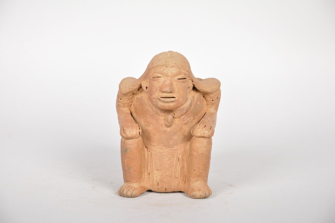 Calima Pottery Man and Woman Cargador Vessels, photo 2 of 13