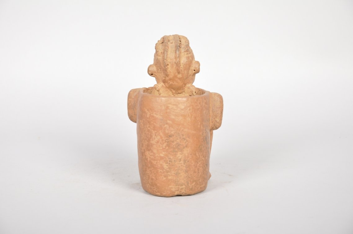 Calima Pottery Man and Woman Cargador Vessels, photo 11 of 13