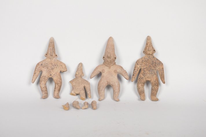 Four Colima West Mexico Figurines