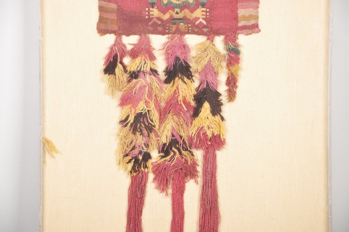 Inca, Ancon Necropolis Passementerie Woven Textile, photo 5 of 7
