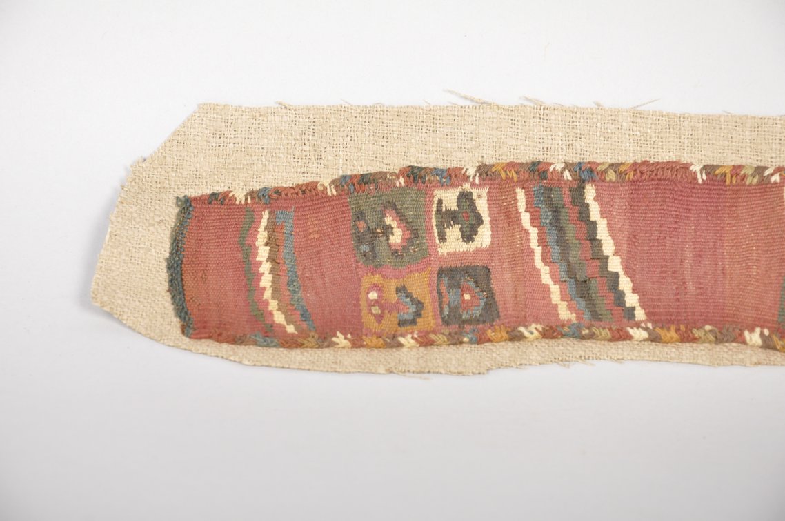 Pre Columbian Textile Wari Headband, photo 2 of 6