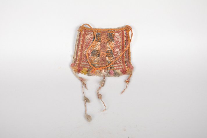 Handwoven Textile Andes Alpaca Wool Bag
