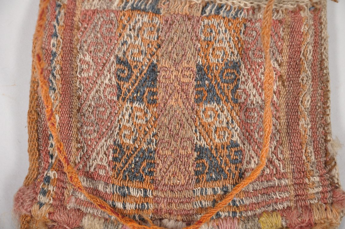 Handwoven Textile Andes Alpaca Wool Bag, photo 3 of 9