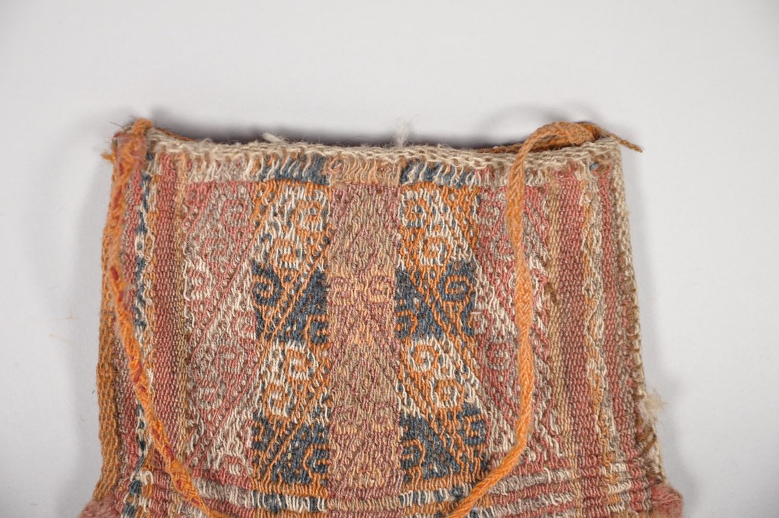 Handwoven Textile Andes Alpaca Wool Bag, photo 5 of 9