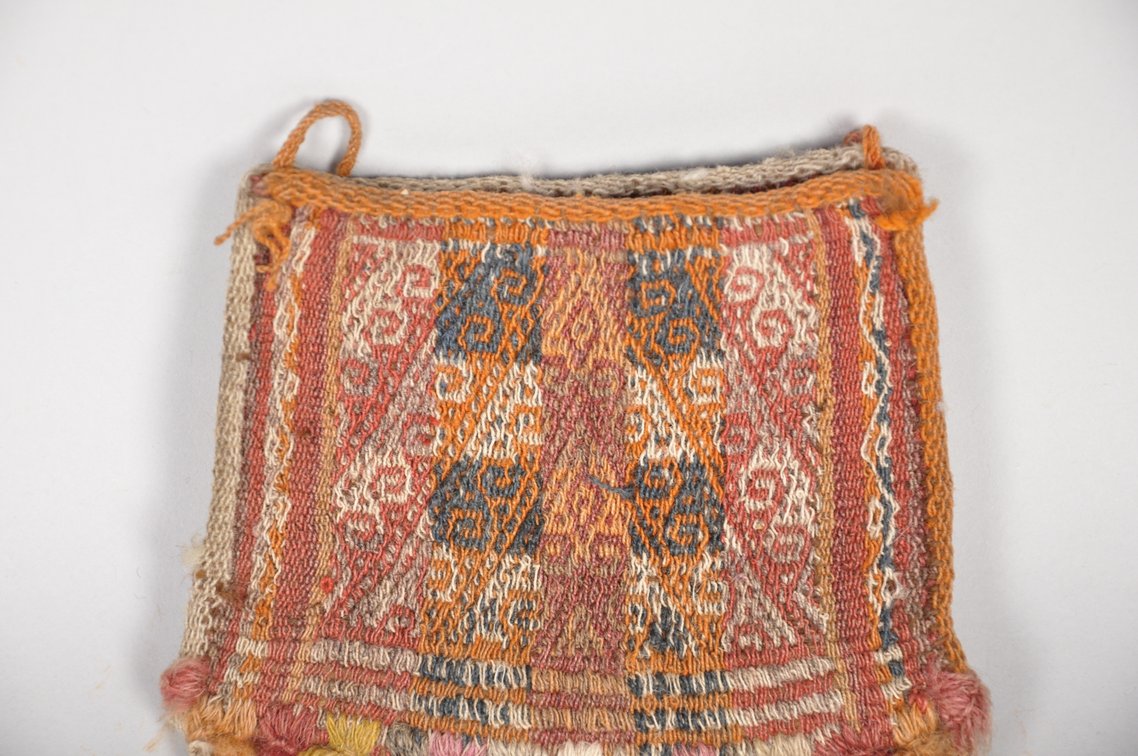 Handwoven Textile Andes Alpaca Wool Bag, photo 6 of 9