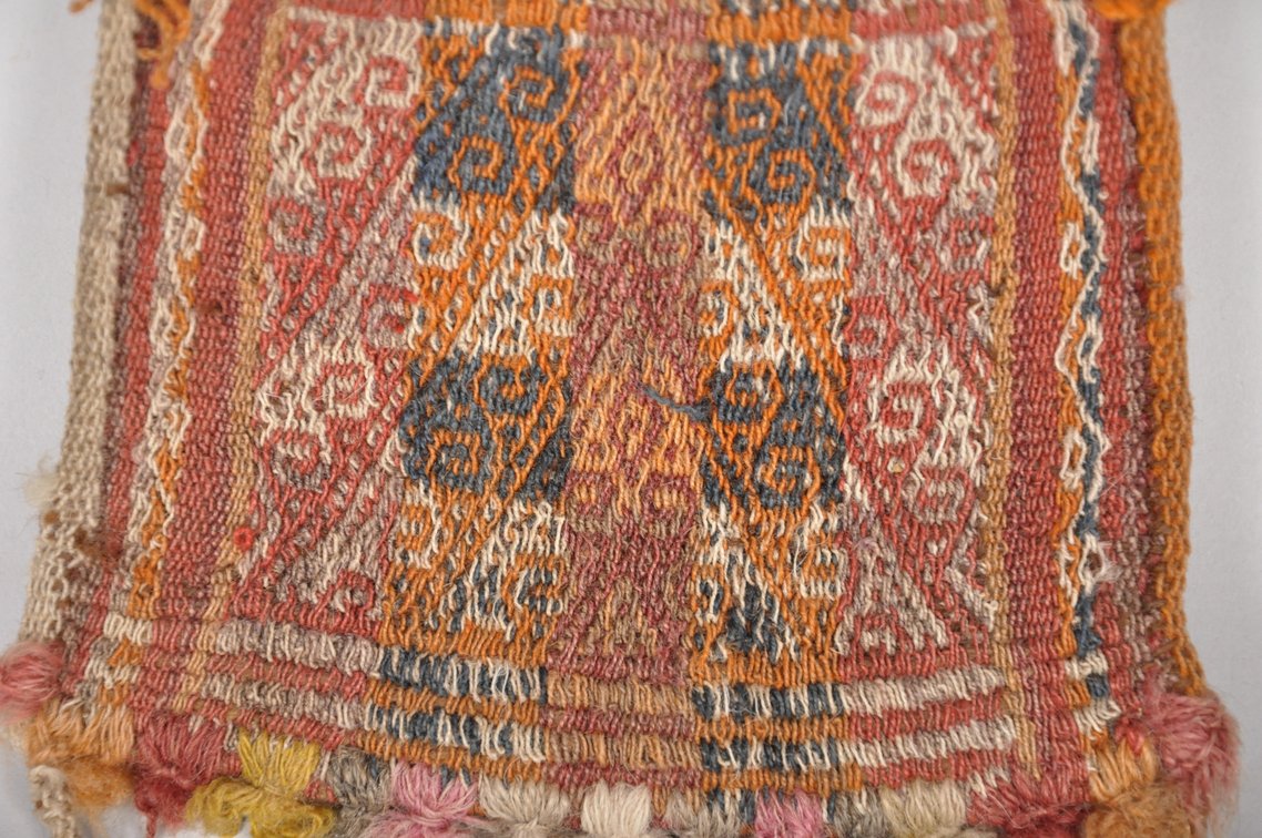 Handwoven Textile Andes Alpaca Wool Bag, photo 7 of 9