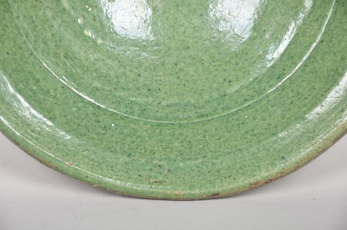 Handmade Moroccan Green Glazed Pottery, photo 5 of 8