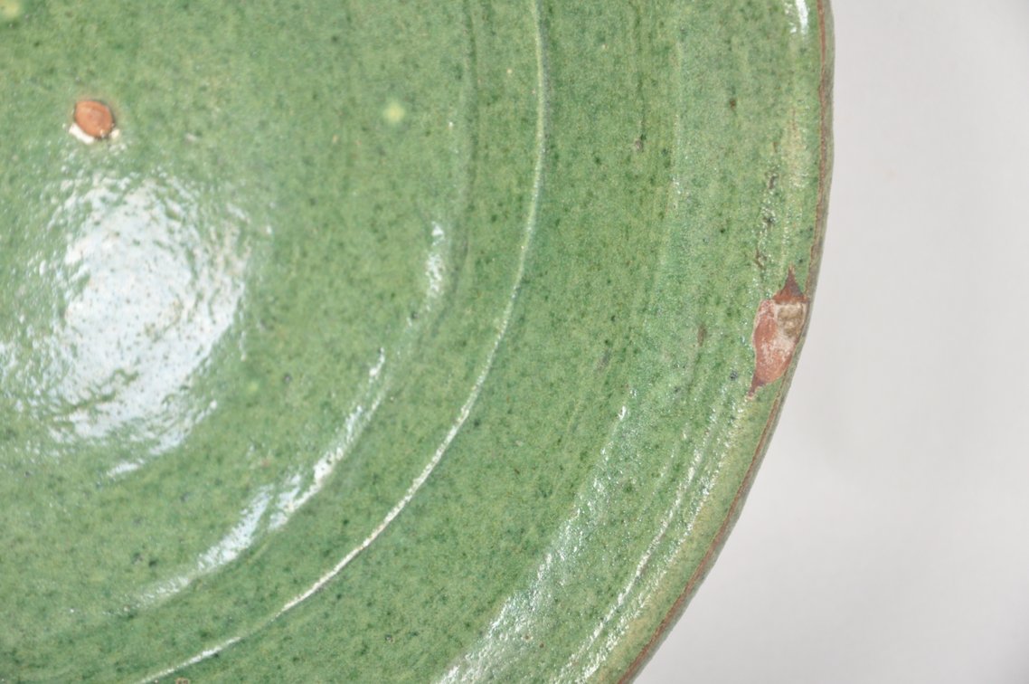 Handmade Moroccan Green Glazed Pottery, photo 7 of 8