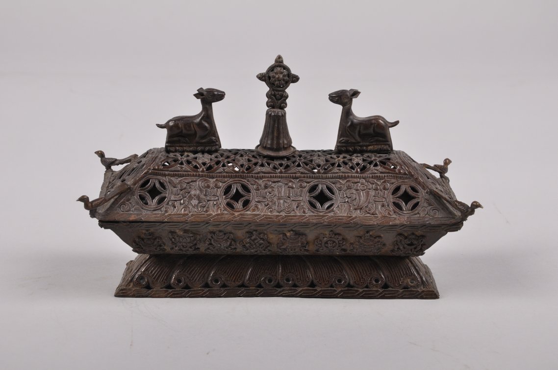Two Chinese Bronze and Metal Incense Burners, photo 3 of 18