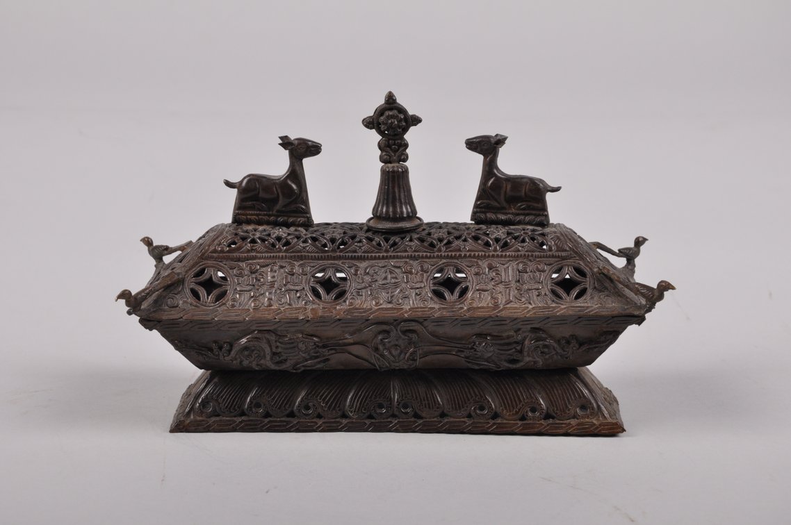 Two Chinese Bronze and Metal Incense Burners, photo 4 of 18