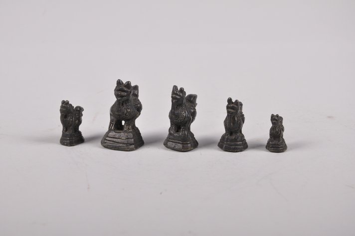 Burmese Bronze Hintha Bird Opium Weights