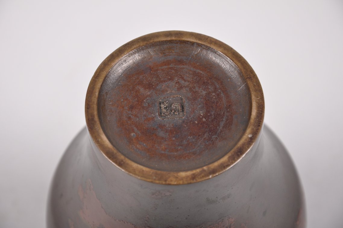 Japanese Bronze Vase, photo 6 of 6