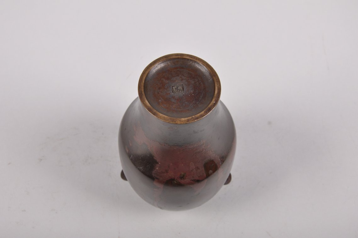 Japanese Bronze Vase, photo 5 of 6
