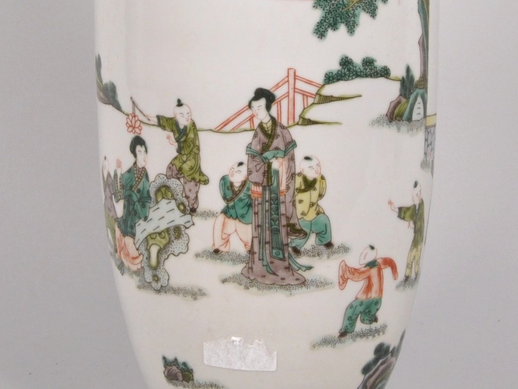 Famille Verte Porcelain Vase Kangxi Period, photo 3 of 9