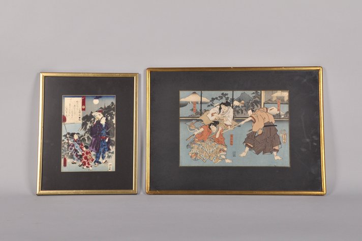 Kunisada, Toyokuni III  Kabuki Drama Series Prints