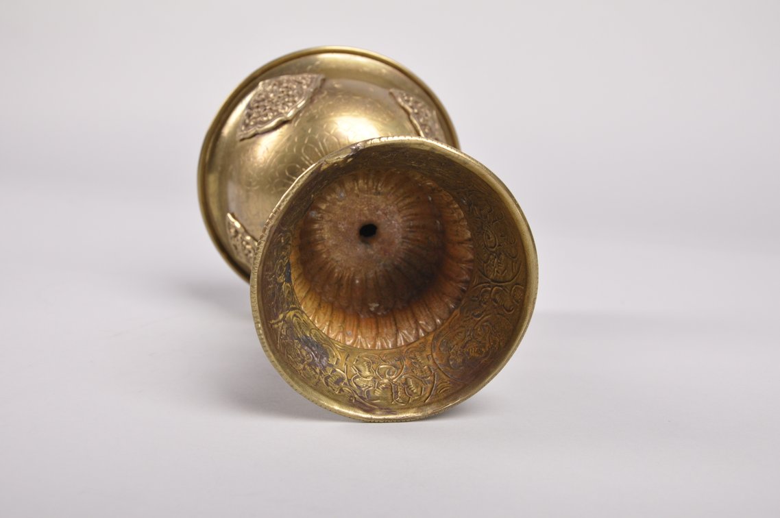Tibetan Lamps, Chinese Censer, and Bowls, photo 17 of 20