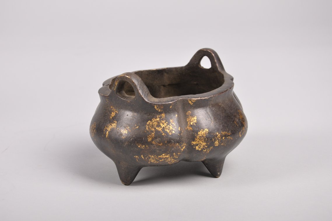 Tibetan Lamps, Chinese Censer, and Bowls, photo 18 of 20