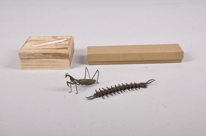Cooper Articulated Centipede and Praymantis Jizai Okimono