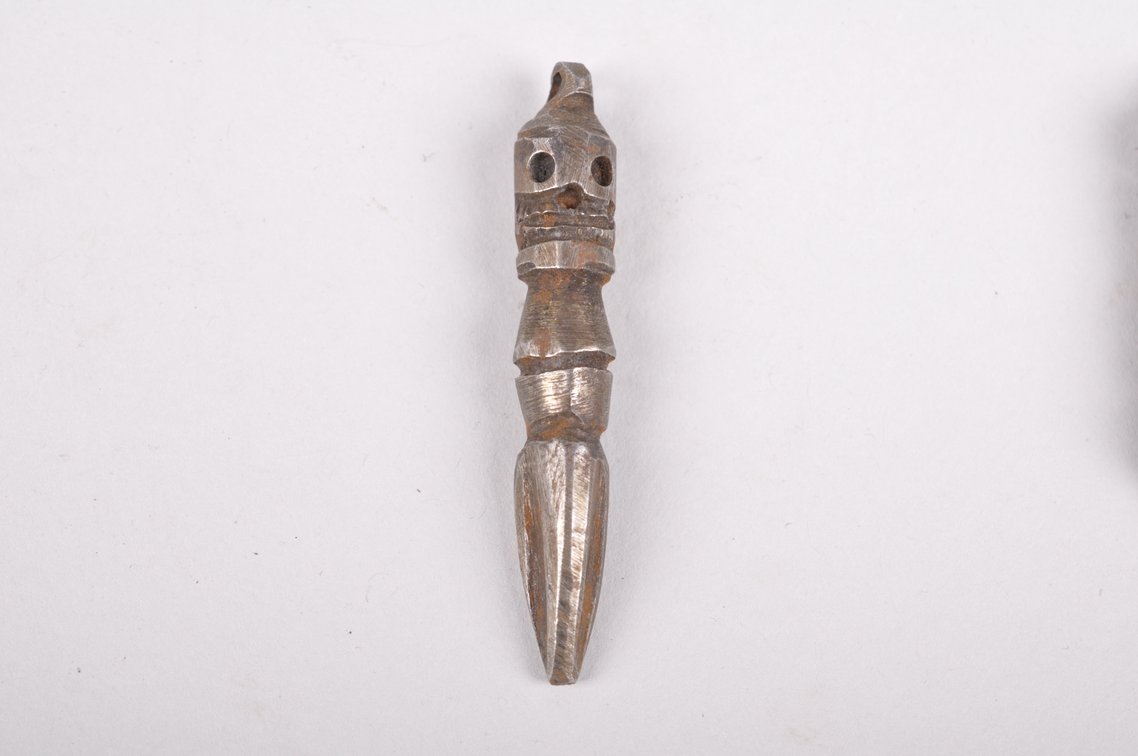 Tibetan Ghau, Bronze Pendants, and a Stone Necklace, photo 14 of 16