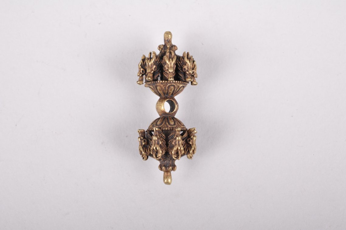 Tibetan Ghau, Bronze Pendants, and a Stone Necklace, photo 16 of 16