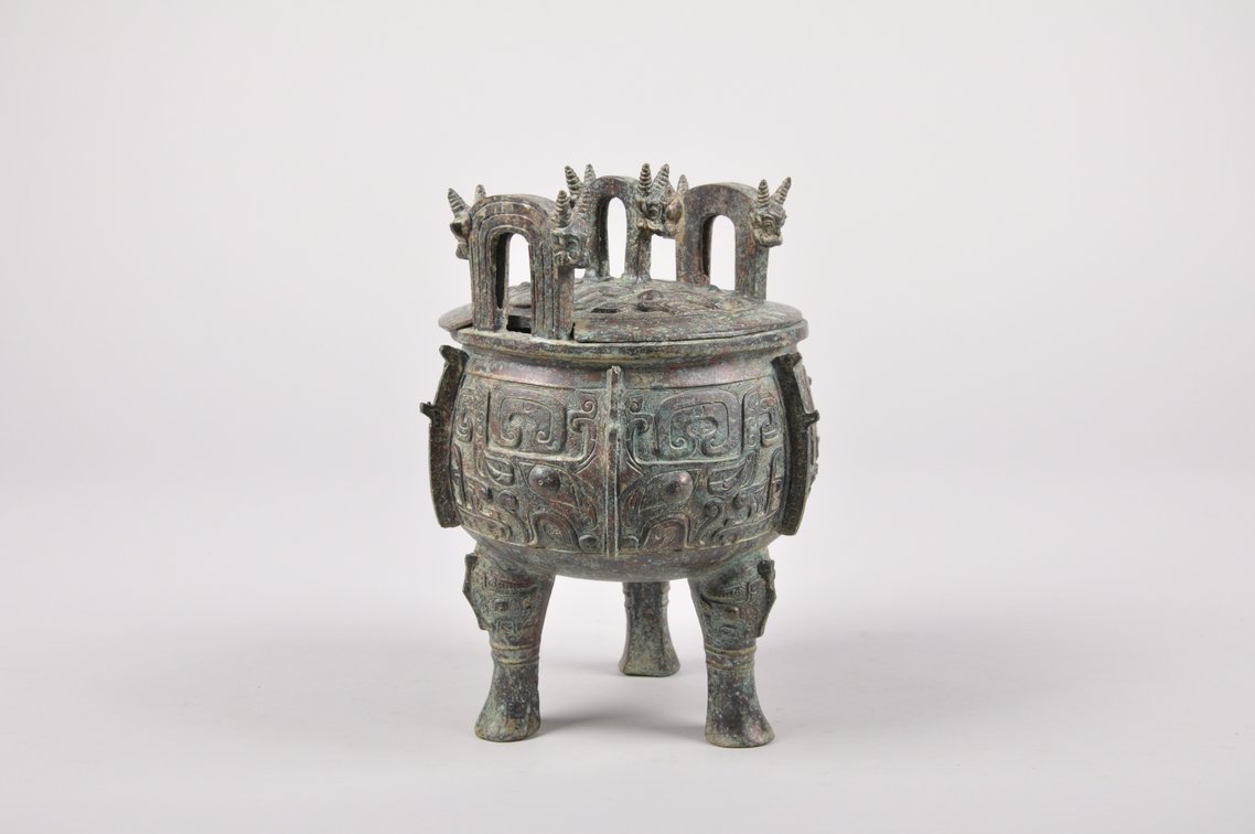 Bronze Chinese Censer Incense Burner, photo 2 of 8