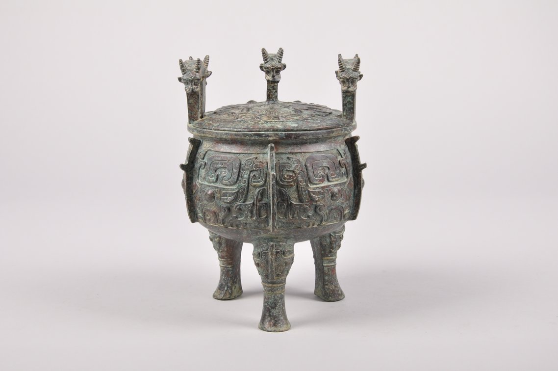 Bronze Chinese Censer Incense Burner, photo 3 of 8