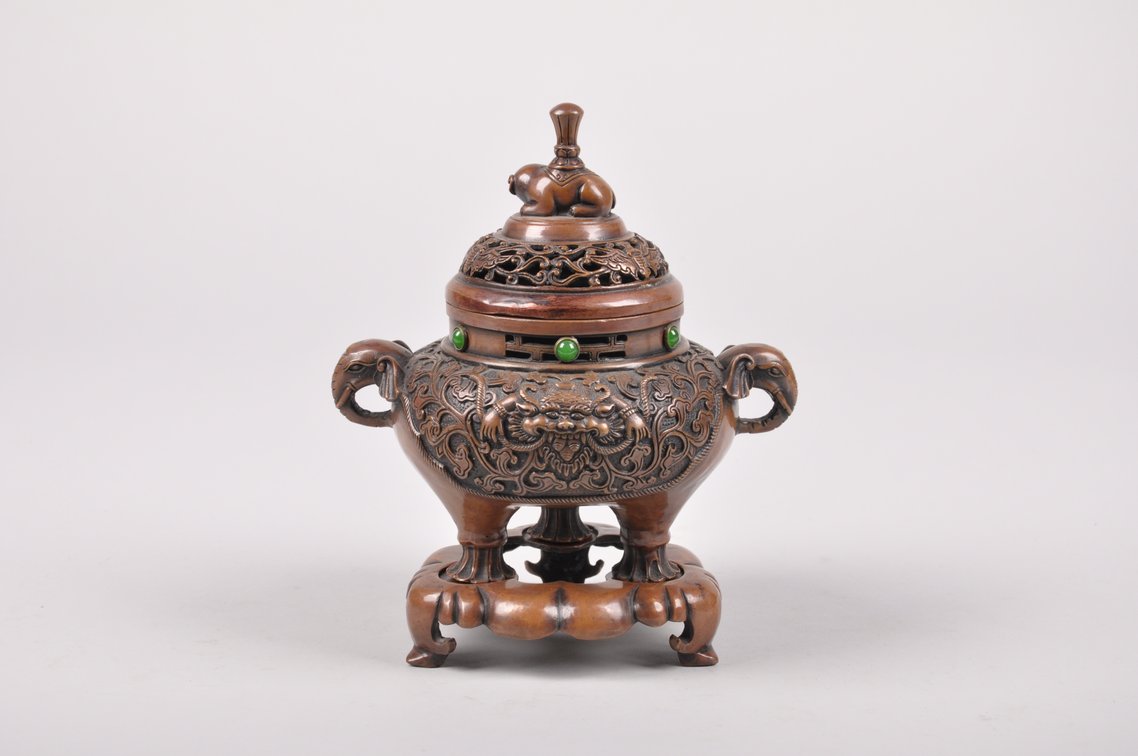 Bronze Chinese Incense Burners, photo 3 of 14