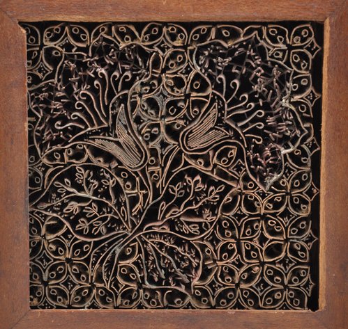 Batik Tjap Copper Stamp, Indonisian