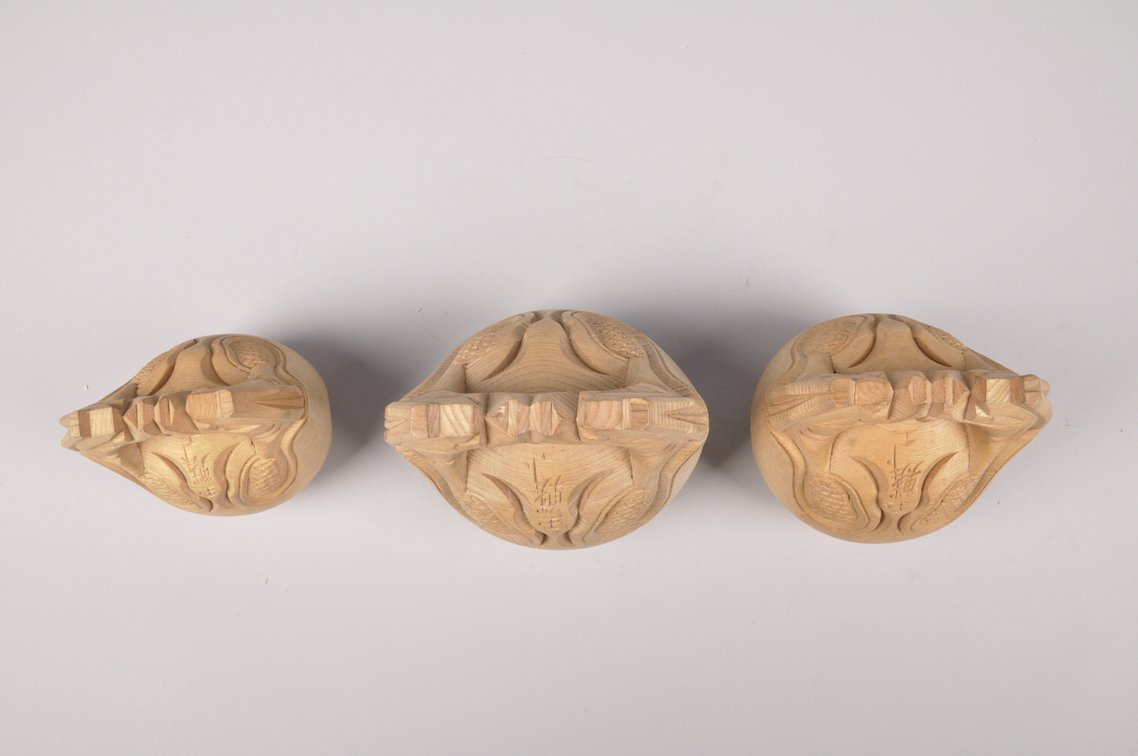 Mokugyo Buddhist Wooden Slit Drums, photo 5 of 15