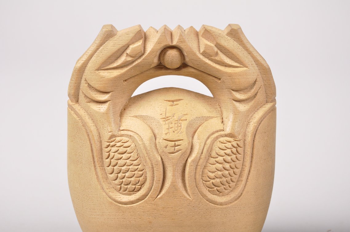 Mokugyo Buddhist Wooden Slit Drums, photo 6 of 15