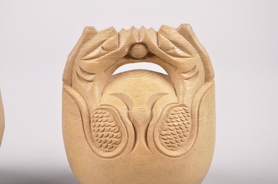 Mokugyo Buddhist Wooden Slit Drums, photo 15 of 15