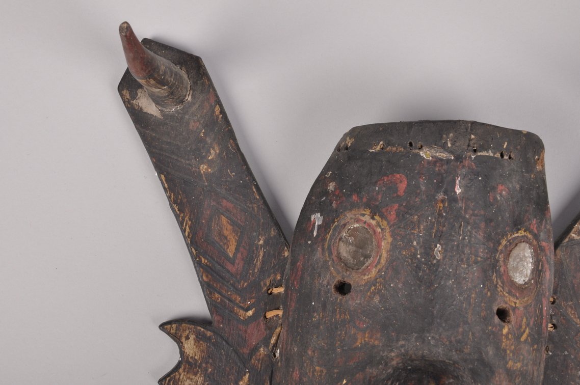 UDOQ Dance Mask Borneo Kalimantan Island Indonesia, photo 3 of 11