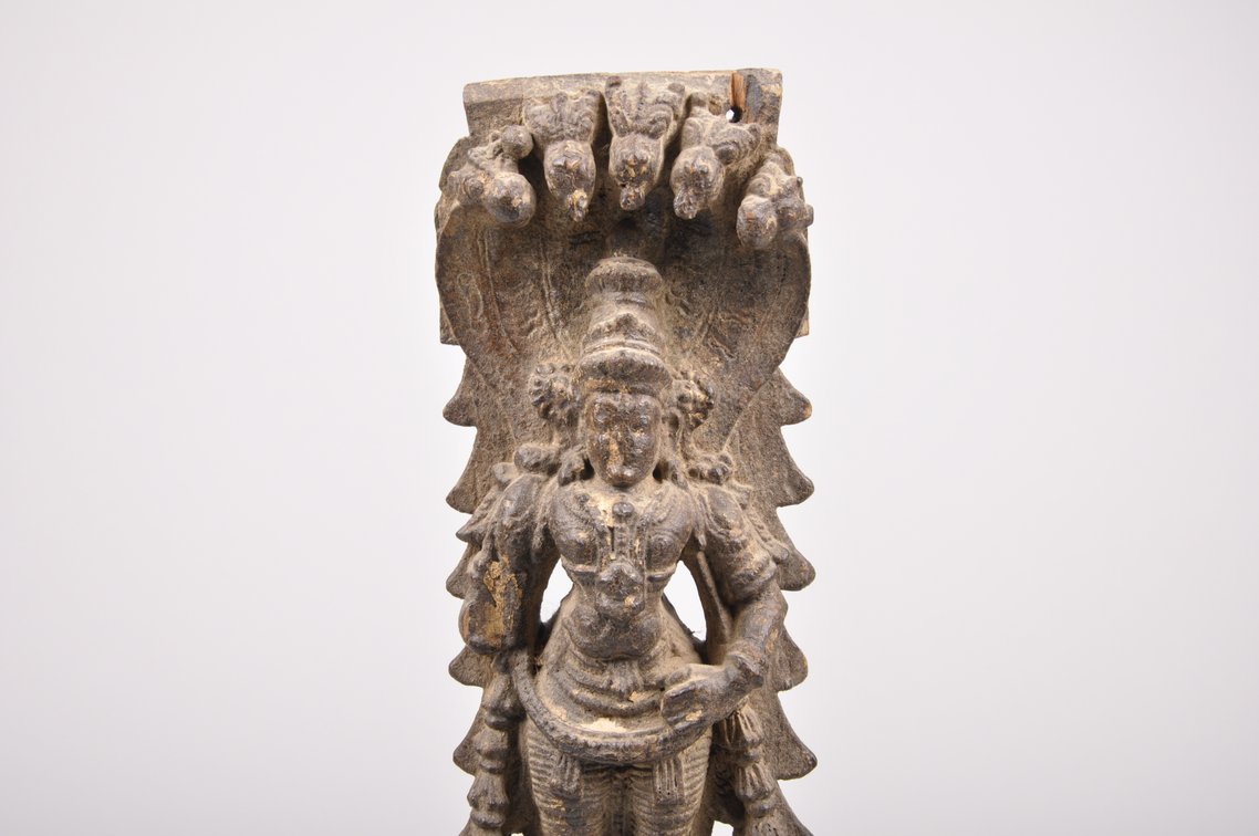 16th or 17th century Temple Carving of Vishnu from India, photo 7 of 7