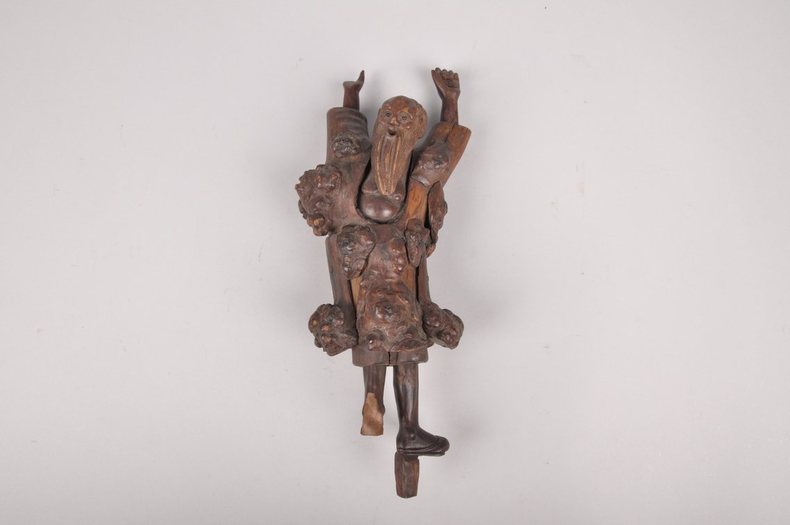 Root Carving and Yaksha Guradian Demon Puppet, photo 9 of 14