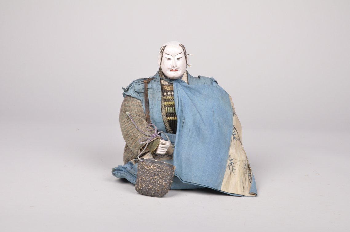 Japanese Samurai Male and Female Edo Period Dolls, photo 2 of 18
