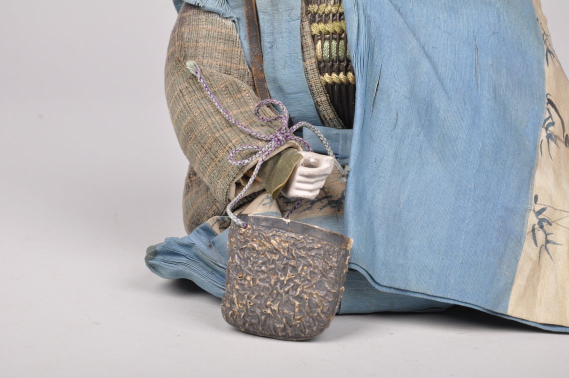 Japanese Samurai Male and Female Edo Period Dolls, photo 6 of 18
