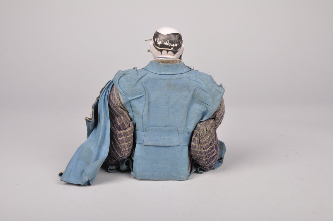 Japanese Samurai Male and Female Edo Period Dolls, photo 7 of 18