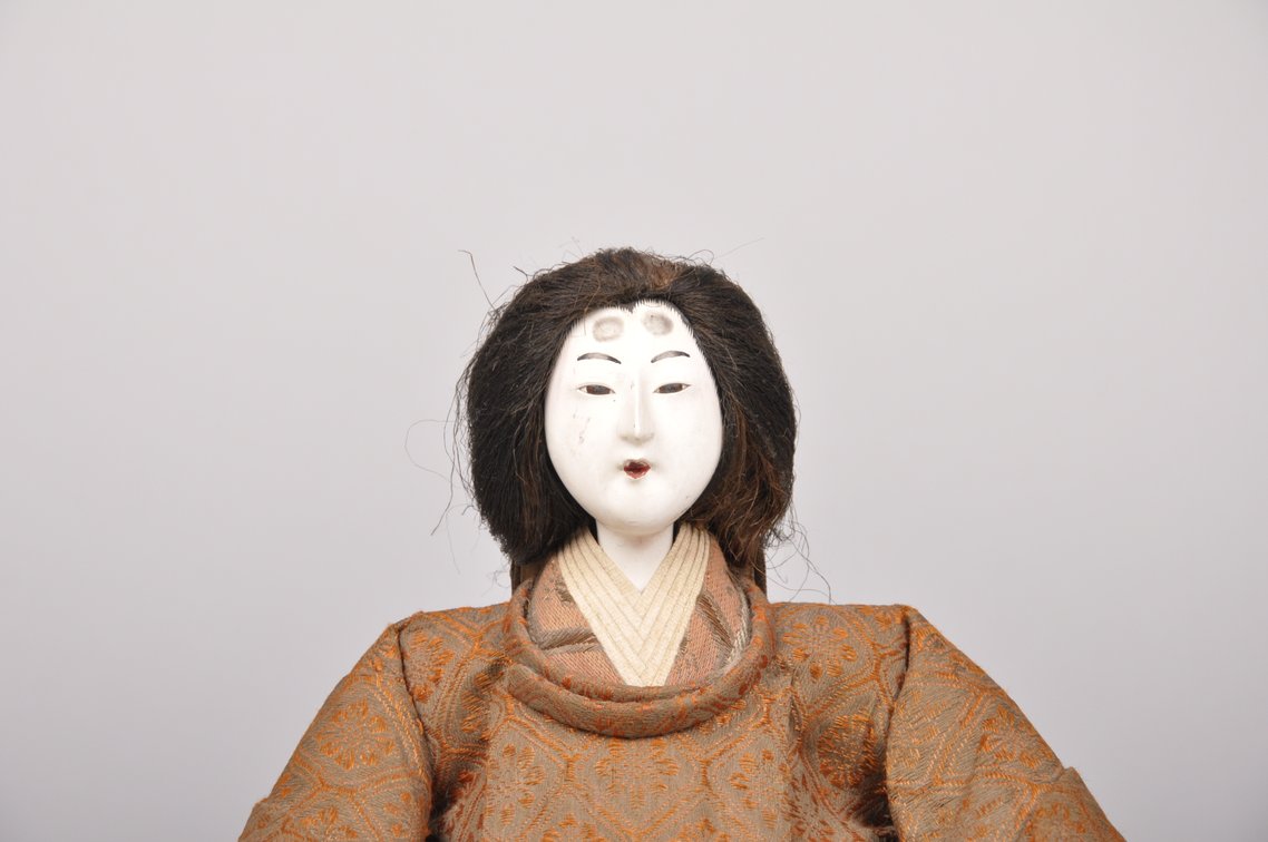 Japanese Samurai Male and Female Edo Period Dolls, photo 12 of 18