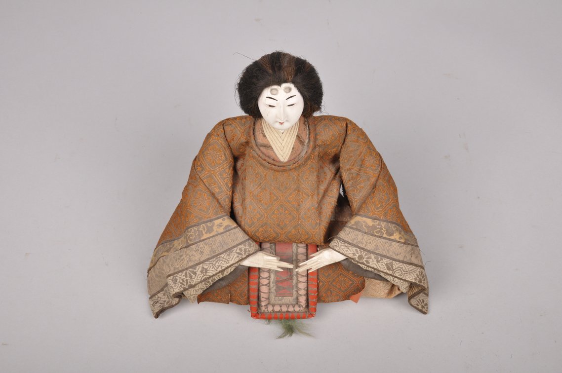 Japanese Samurai Male and Female Edo Period Dolls, photo 14 of 18