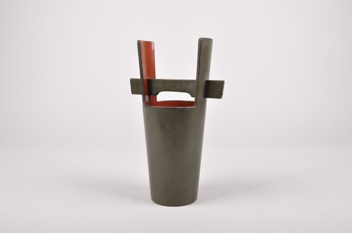 Chinese Edo Period Wood Water Container