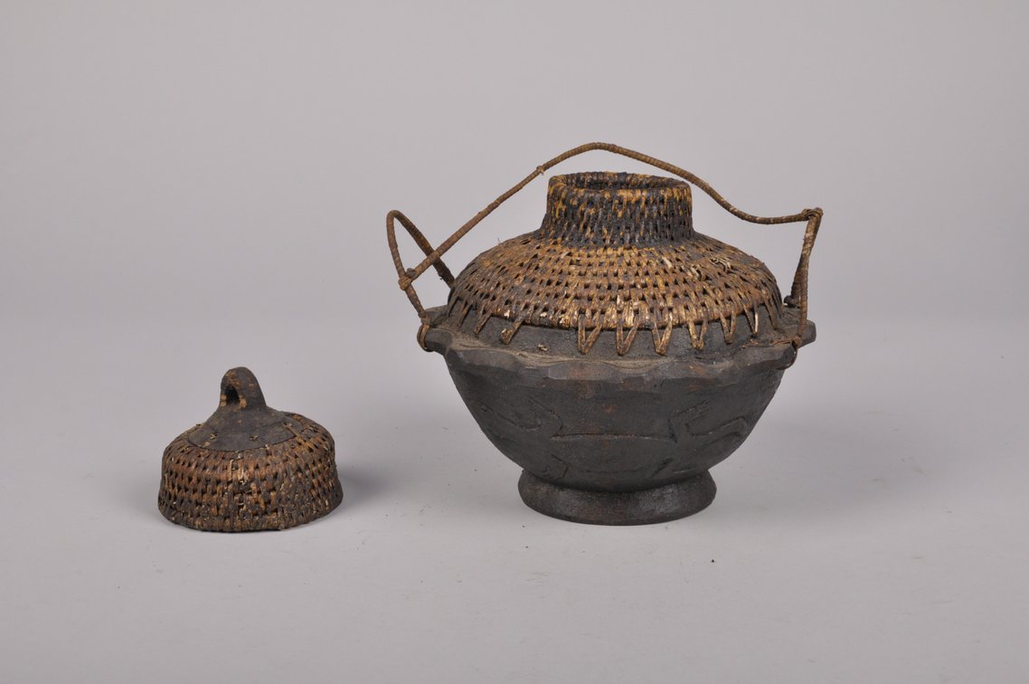 Ifugao Woven Backpack and Two Indonesian Baskets, photo 3 of 20