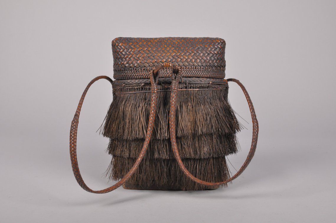 Ifugao Woven Backpack and Two Indonesian Baskets, photo 14 of 20