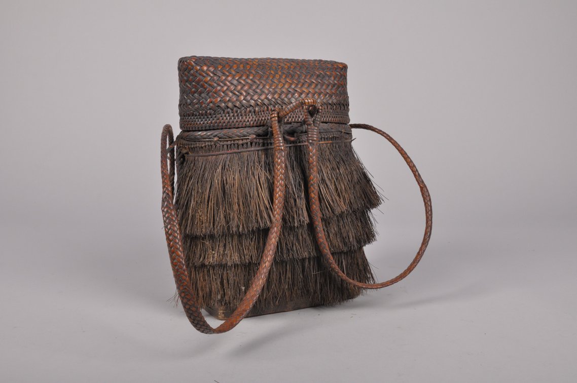 Ifugao Woven Backpack and Two Indonesian Baskets, photo 15 of 20