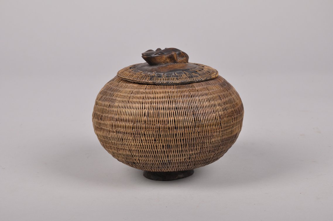 Ifugao Woven Backpack and Two Indonesian Baskets, photo 8 of 20