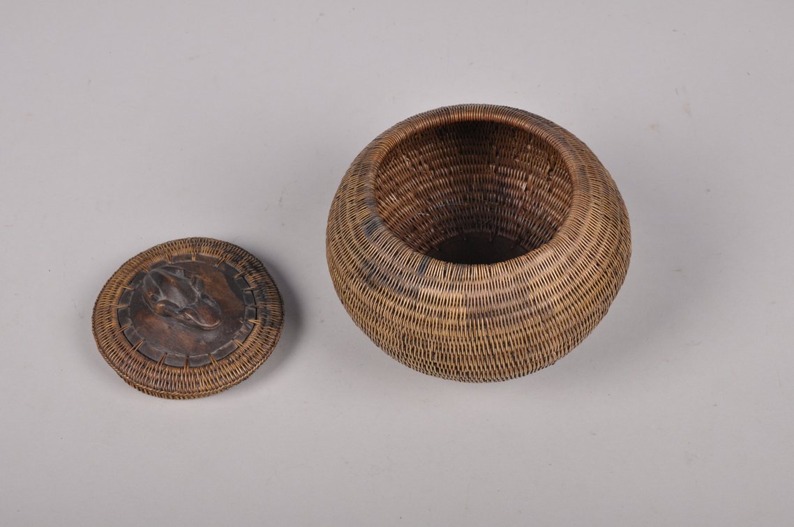 Ifugao Woven Backpack and Two Indonesian Baskets, photo 12 of 20