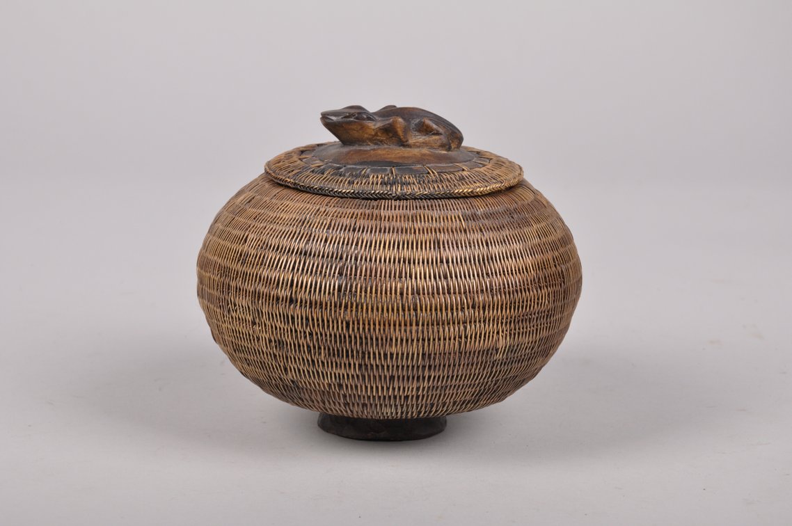 Ifugao Woven Backpack and Two Indonesian Baskets, photo 9 of 20