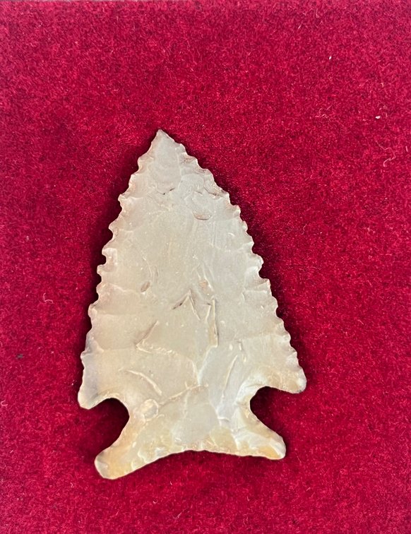 Pair Of Pine Tree Arrowheads, photo 9 of 9