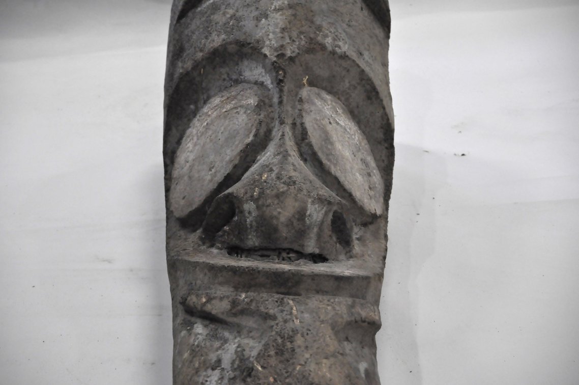Grade Figural Fern Sculpture, Vanuatu Banks Islands, photo 5 of 6